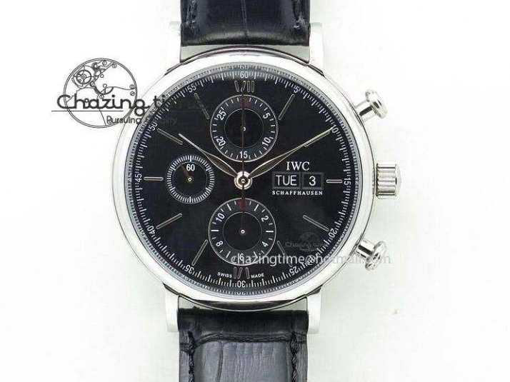 MIROTIME 0502 Mark XVIII IW327010 SS M+F 1:1 Best Edition Blue Dial on Brown Leather Strap A Resilient 7051